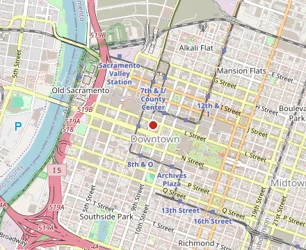 Map showing Frank Fat's