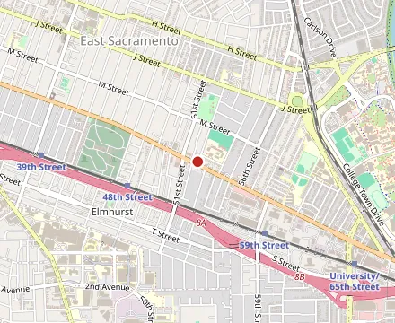 Map showing Allora