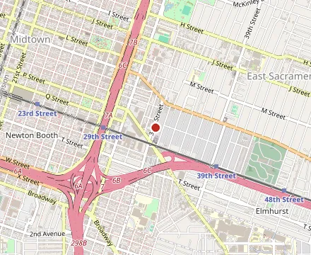 Map showing Canon