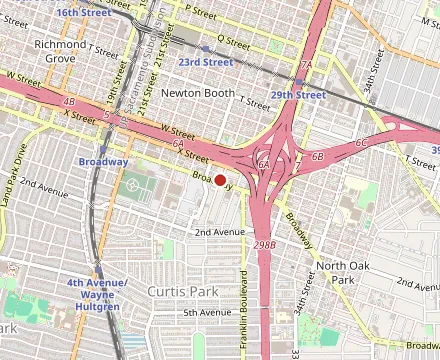 Map showing Dim Sum House