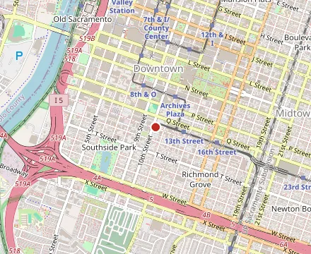 Map showing Fox & Goose Public House