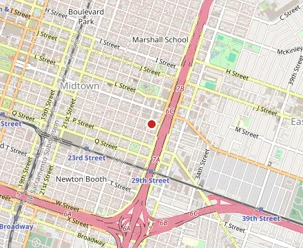 Map showing Paragary's