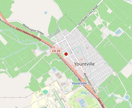 Map showing The French Laundry