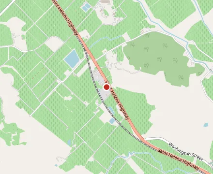 Map showing Mustards Grill