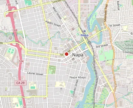 Map showing Oenotri