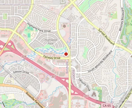 Map showing Four Sisters Cafe