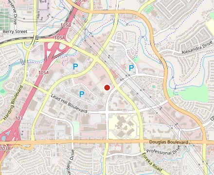 Map showing Sienna Restaurant